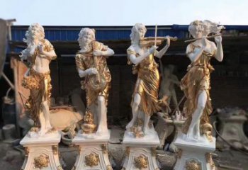 四季女神雕塑廠家，歐洲人物雕塑擺件，西方人物主題