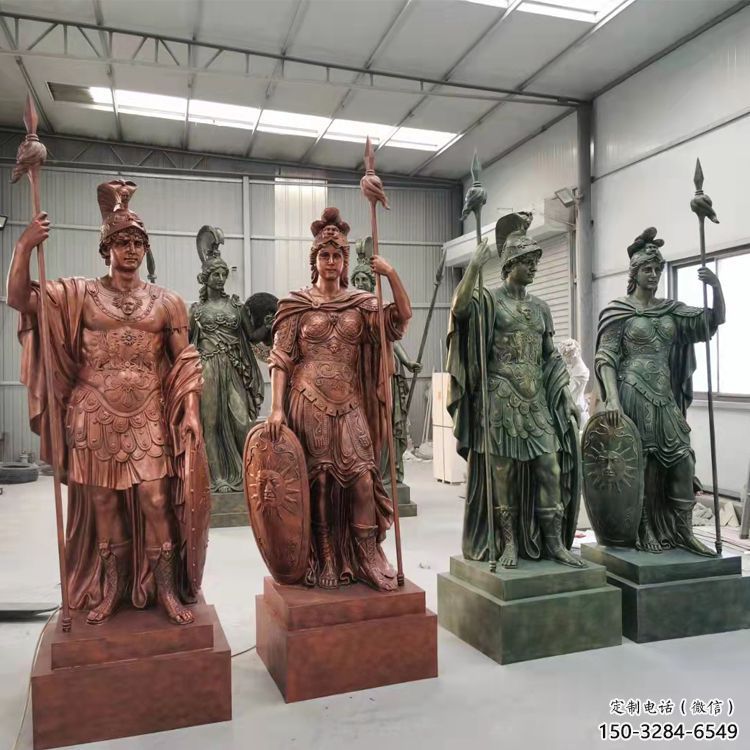 武士雕塑廠(chǎng)家，歐式人物雕塑，仿古武士雕塑廠(chǎng)