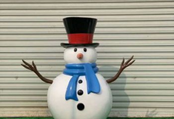 雪人雕塑廠家，圣誕節(jié)人物小品，幼兒園卡通雕塑