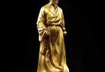 華佗雕塑廠家，古代名醫(yī)雕塑，玻璃鋼華佗雕塑廠家