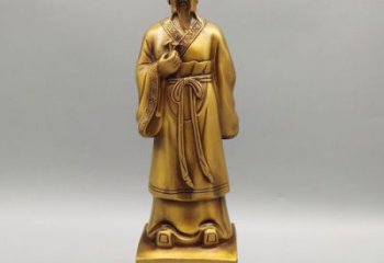 張仲景雕塑廠家，醫(yī)院名醫(yī)人物雕塑，大型張仲景雕塑制作