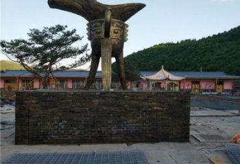 酒尊雕塑廠家，城市廣場景觀雕塑，大型酒樽雕塑廠