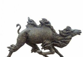 園林駱駝雕塑廠家 城市廣場雕塑 步行街?jǐn)[件