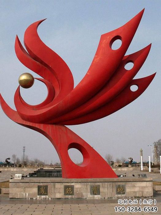 廣場(chǎng)鳳凰雕塑廠家 公園仿真雕塑 抽象擺件 廣場(chǎng)鳳凰雕塑廠家 公園仿真雕塑 抽象擺件