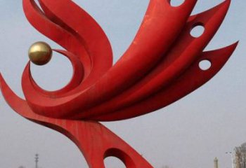 廣場(chǎng)鳳凰雕塑廠家 公園仿真雕塑 抽象擺件