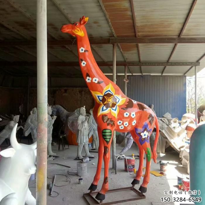 商場(chǎng)長(zhǎng)頸鹿雕塑 仿真動(dòng)物雕塑 店門口小品 商場(chǎng)長(zhǎng)頸鹿雕塑 仿真動(dòng)物雕塑 店門口小品