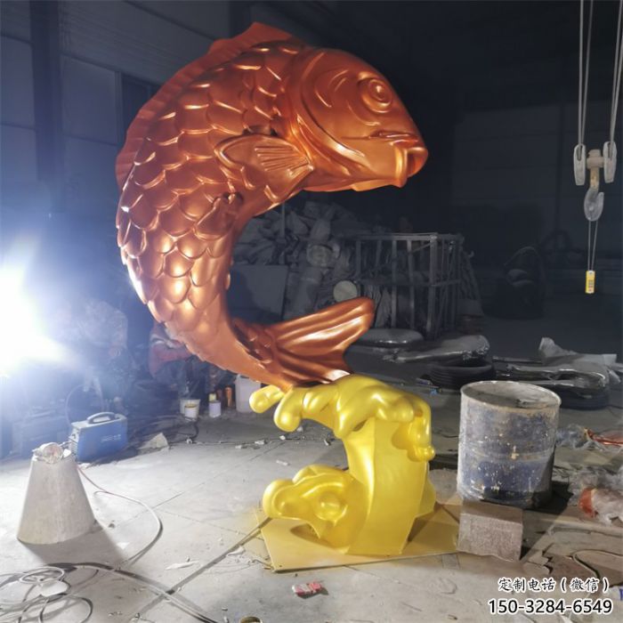 水景鯉魚雕塑 風(fēng)景區(qū)幾何雕塑 廣場小品 水景鯉魚雕塑 風(fēng)景區(qū)幾何雕塑 廣場小品