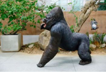 園林黑猩猩雕塑 風(fēng)景區(qū)仿真雕塑 廣場(chǎng)小品