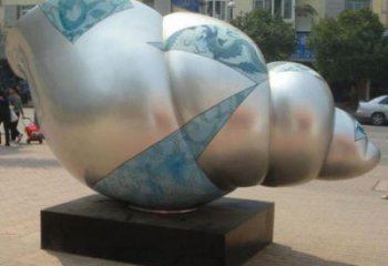 水景海螺雕塑 風(fēng)景區(qū)幾何雕塑 廣場小品