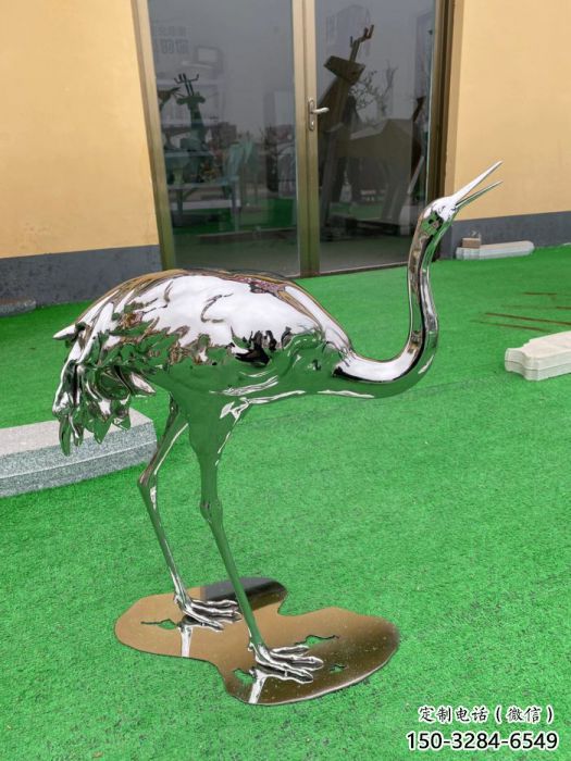 園林丹頂鶴雕塑 城市廣場(chǎng)雕塑 步行街?jǐn)[件 園林丹頂鶴雕塑 城市廣場(chǎng)雕塑 步行街?jǐn)[件
