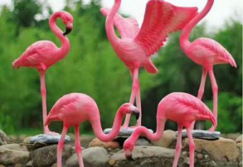 廣場(chǎng)火鳥雕塑 公園仿真雕塑 抽象擺件