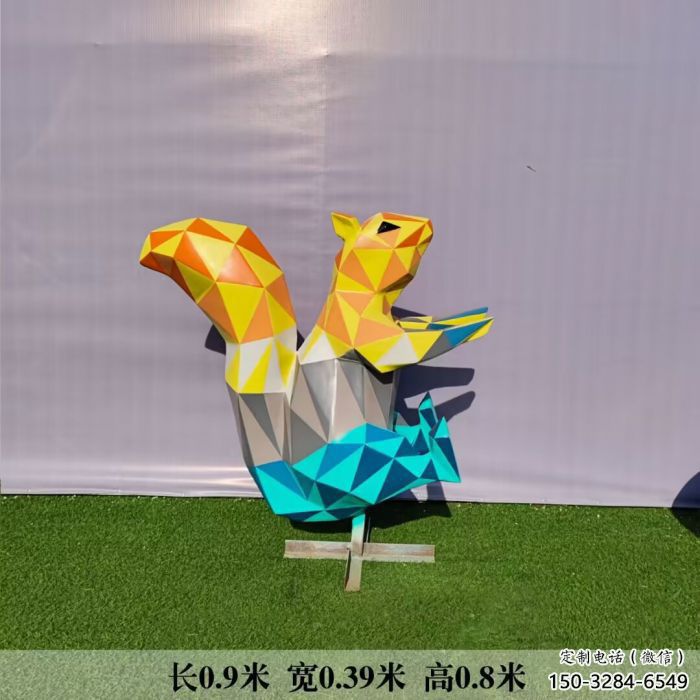 商業(yè)街松鼠雕塑 售樓處雕塑 動物擺件 商業(yè)街松鼠雕塑 售樓處雕塑 動物擺件