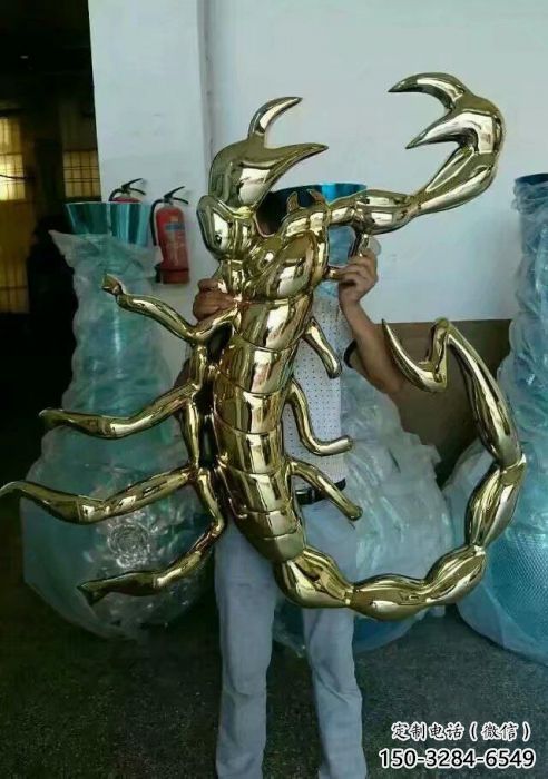 創(chuàng)意蝎子雕塑 步行街店門口雕塑 動物小品 創(chuàng)意蝎子雕塑 步行街店門口雕塑 動物小品