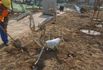風景區(qū)螳螂雕塑 售樓處廣場雕塑 動物擺件