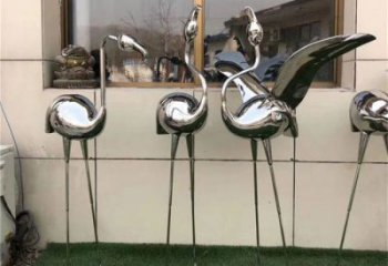園林鴕鳥雕塑 風(fēng)景區(qū)仿真雕塑 廣場小品