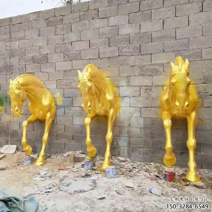 仿真馬頭雕塑 店門口園林雕塑 動物小品 仿真馬頭雕塑 店門口園林雕塑 動物小品