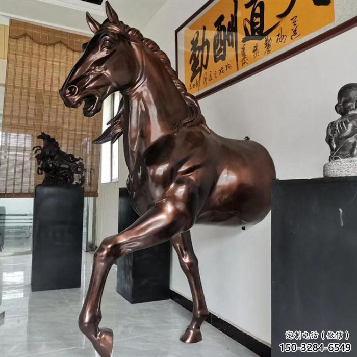 古銅色馬頭雕塑 大型城市雕塑 商業(yè)街?jǐn)[件 古銅色馬頭雕塑 大型城市雕塑 商業(yè)街?jǐn)[件
