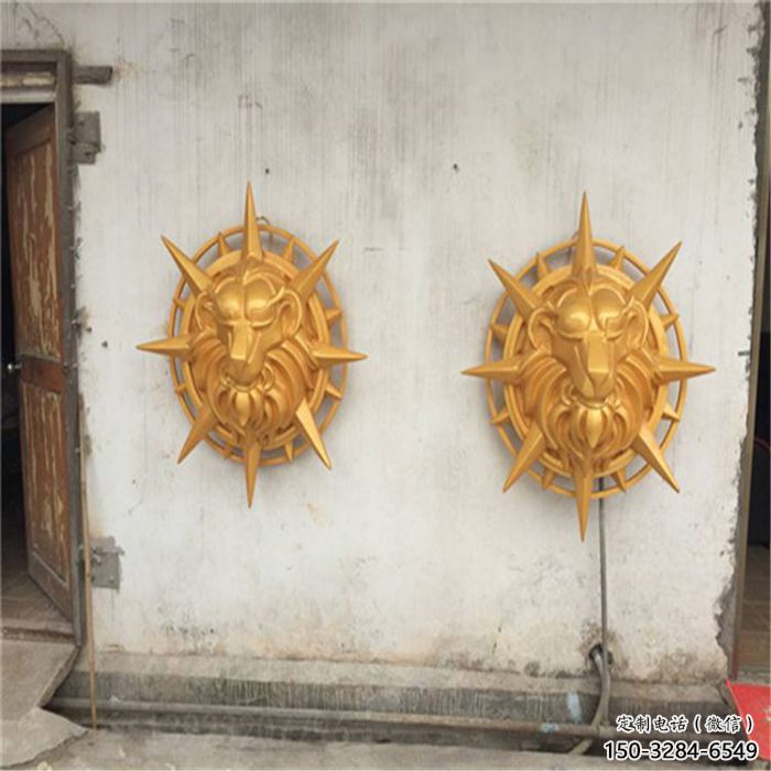 庭院獅子頭雕塑 城市古銅色雕塑 動物小品 庭院獅子頭雕塑 城市古銅色雕塑 動物小品