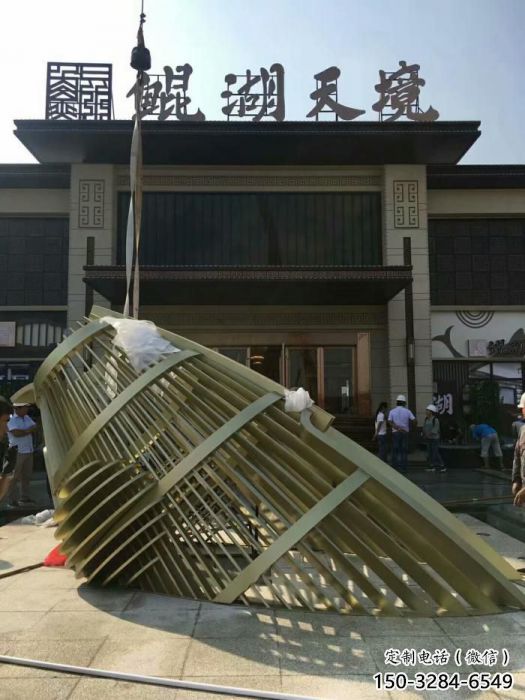 售樓處魚尾雕塑 城市廣場雕塑 步行街擺件 售樓處魚尾雕塑 城市廣場雕塑 步行街擺件
