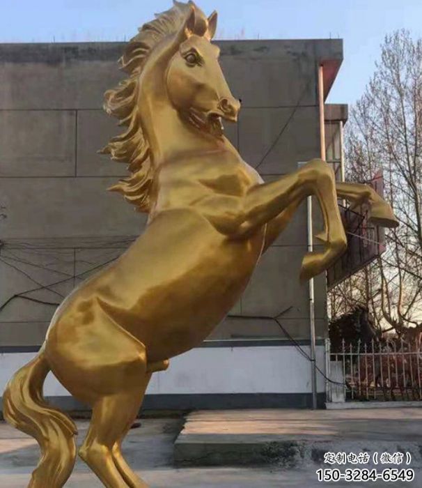 庭院駿馬雕塑 城市古銅色雕塑 動(dòng)物小品 庭院駿馬雕塑 城市古銅色雕塑 動(dòng)物小品