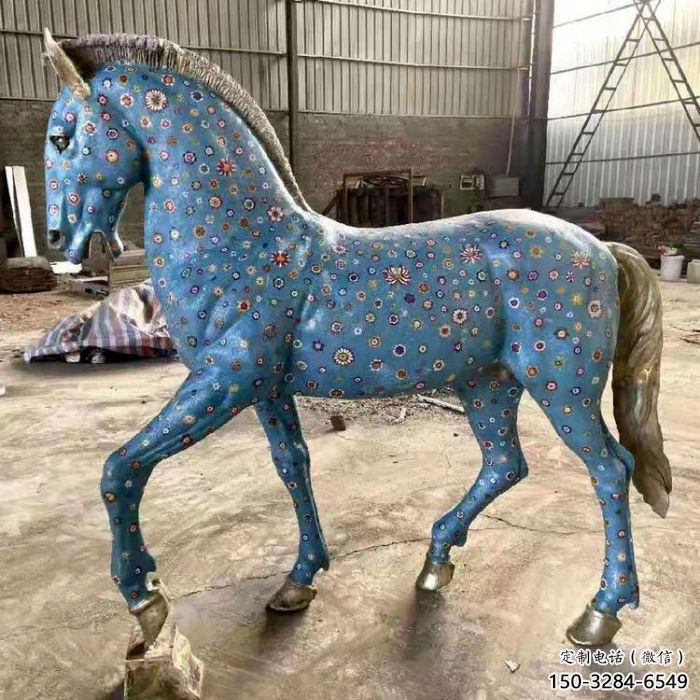 庭院馬踏球雕塑 城市古銅色雕塑 動(dòng)物小品 庭院馬踏球雕塑 城市古銅色雕塑 動(dòng)物小品
