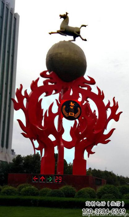 城市馬踏飛燕雕塑 風(fēng)景區(qū)彩繪雕塑 抽象擺件 城市馬踏飛燕雕塑 風(fēng)景區(qū)彩繪雕塑 抽象擺件
