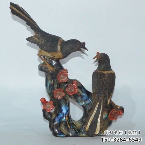 城市喜鵲雕塑 風(fēng)景區(qū)彩繪雕塑 抽象擺件 城市喜鵲雕塑 風(fēng)景區(qū)彩繪雕塑 抽象擺件