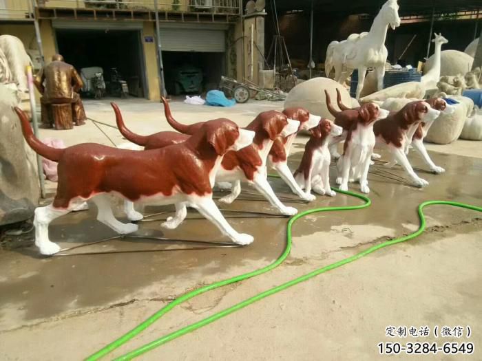 仿真小狗雕塑 店門口園林雕塑 動(dòng)物小品 仿真小狗雕塑 店門口園林雕塑 動(dòng)物小品