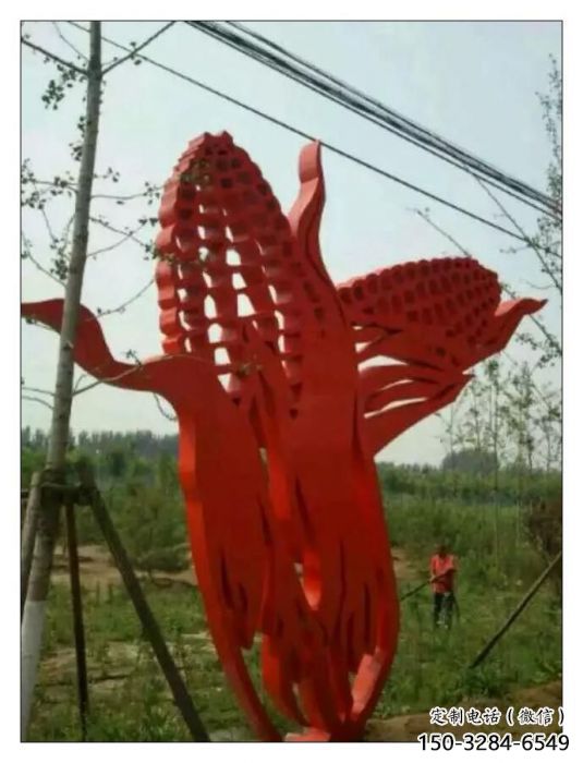 鏤空玉米雕塑 廣場(chǎng)農(nóng)作物雕塑 門口小品 鏤空玉米雕塑 廣場(chǎng)農(nóng)作物雕塑 門口小品