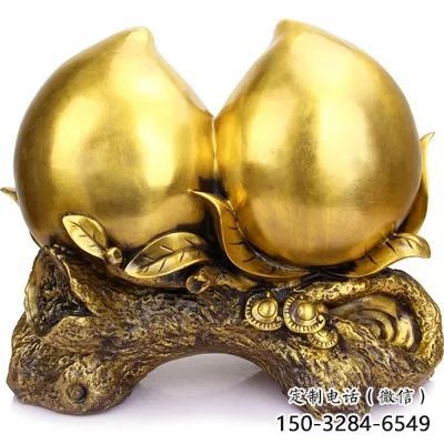 門口壽桃雕塑 售樓處仿真雕塑 彩繪小品 門口壽桃雕塑 售樓處仿真雕塑 彩繪小品