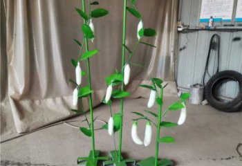 風景區(qū)茄子雕塑 售樓處廣場雕塑 仿真擺件