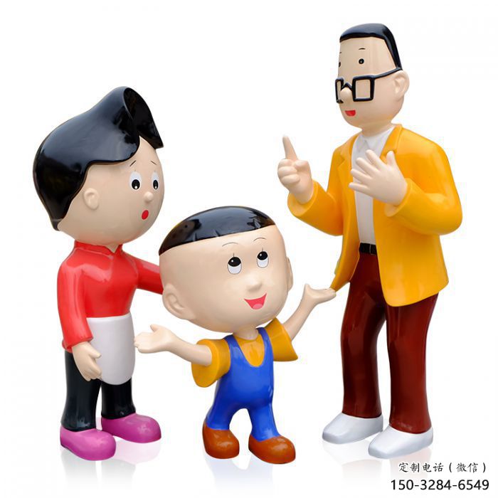 彩繪大頭兒子雕塑 卡通雕塑 步行街?jǐn)[件 彩繪大頭兒子雕塑 卡通雕塑 步行街?jǐn)[件