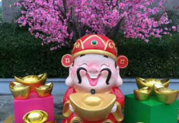 城市小豬佩奇雕塑 風(fēng)景區(qū)彩繪雕塑 抽象擺件