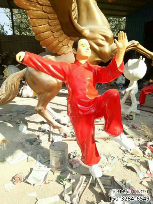 彩繪太極拳雕塑 大型城市雕塑 商業(yè)街?jǐn)[件 彩繪太極拳雕塑 大型城市雕塑 商業(yè)街?jǐn)[件
