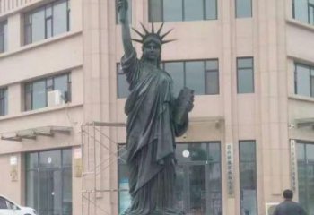 公園勝利女神雕塑 酒店門(mén)口雕塑 彩繪擺件