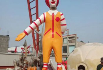 店門(mén)口小丑雕塑 創(chuàng)意景觀雕塑 民俗擺件