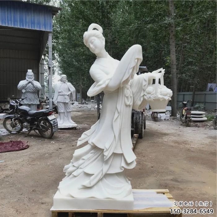風景區(qū)仕女雕塑 售樓處廣場雕塑 仿古擺件