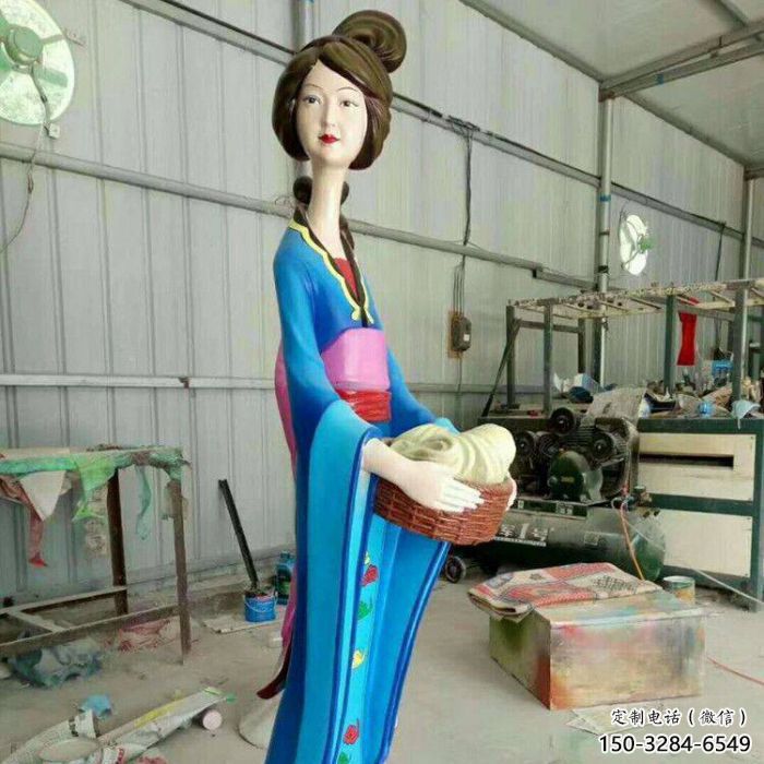 彩繪美女雕塑 大型城市雕塑 商業(yè)街擺件 彩繪美女雕塑 大型城市雕塑 商業(yè)街擺件