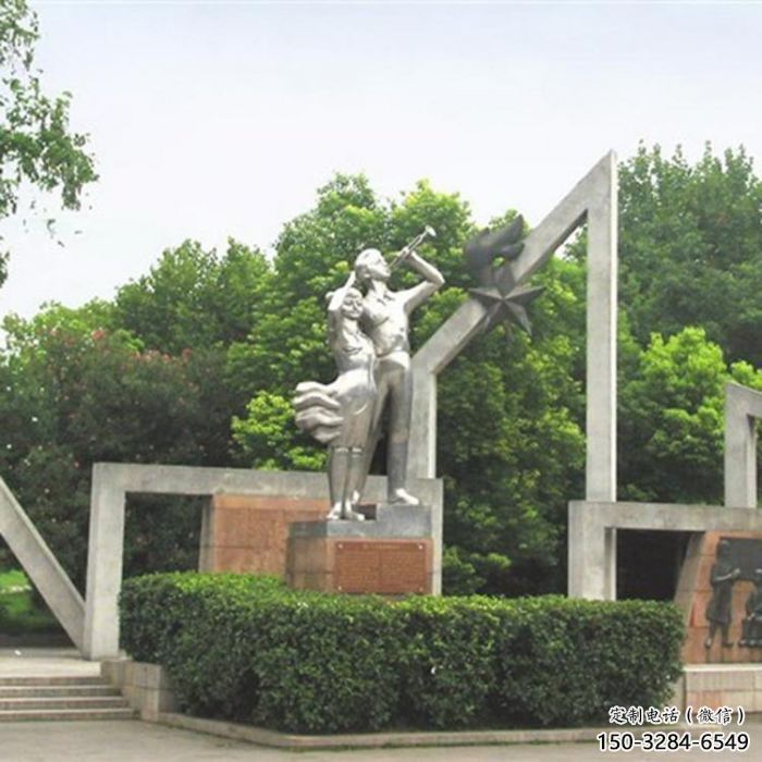 門口少先隊(duì)員雕塑 售樓處學(xué)生雕塑 彩繪小品 門口少先隊(duì)員雕塑 售樓處學(xué)生雕塑 彩繪小品