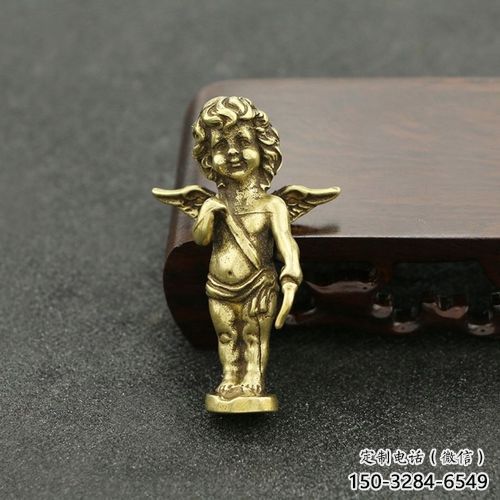 街道丘比特雕塑廠家 現(xiàn)代景觀肖像雕塑 彩繪歐式雕塑