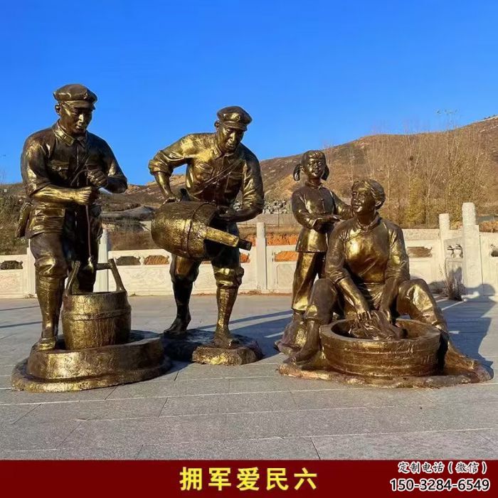 步行街紅軍雕塑廠家 游樂場革命雕塑 鑄造抗戰(zhàn)雕塑 步行街紅軍雕塑廠家 游樂場革命雕塑 鑄造抗戰(zhàn)雕塑