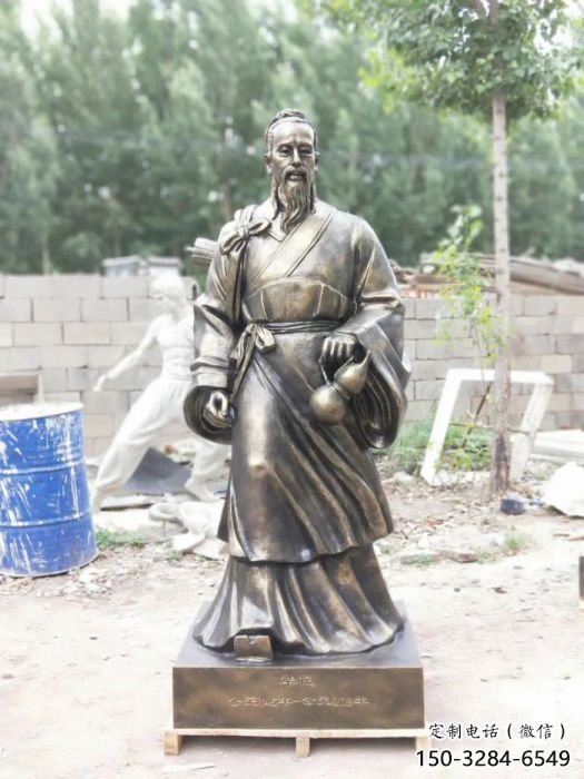 公園華佗雕塑廠 創(chuàng)意名醫(yī)雕塑 美陳藥王雕塑 公園華佗雕塑廠 創(chuàng)意名醫(yī)雕塑 美陳藥王雕塑