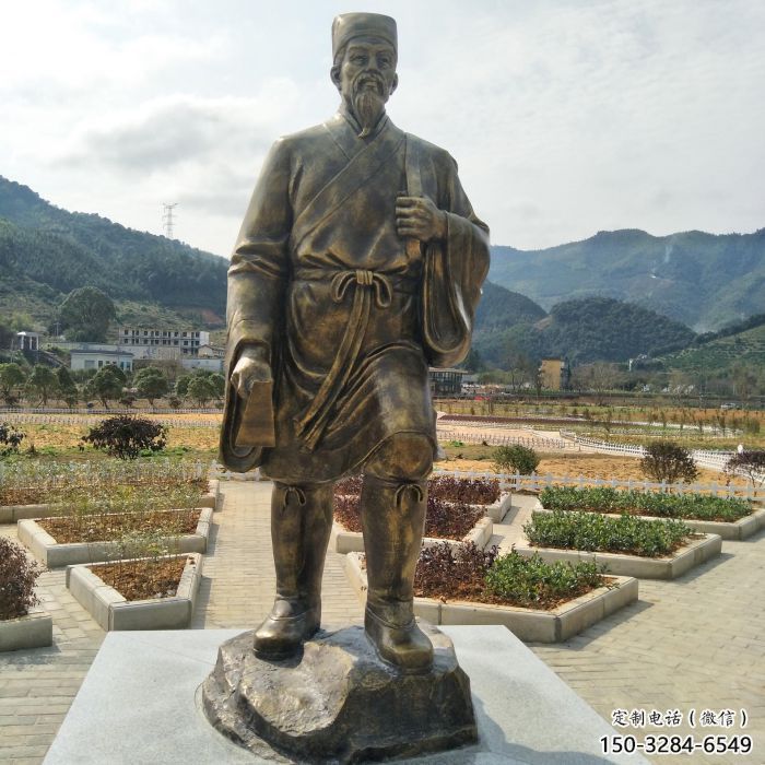 提供李時珍雕塑 仿真景觀人物雕塑 烤漆名醫(yī)雕塑 提供李時珍雕塑 仿真景觀人物雕塑 烤漆名醫(yī)雕塑