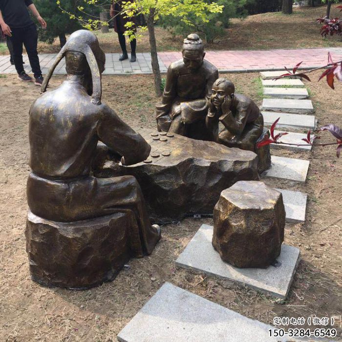 房地產(chǎn)下象棋雕塑制造商 現(xiàn)代雕塑 玻璃鋼民俗雕塑 房地產(chǎn)下象棋雕塑制造商 現(xiàn)代雕塑 玻璃鋼民俗雕塑
