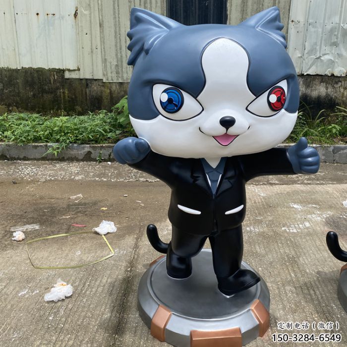 加工噴漆黑貓警長(zhǎng)雕塑 中式村口卡通雕塑 草地雕塑 加工噴漆黑貓警長(zhǎng)雕塑 中式村口卡通雕塑 草地雕塑