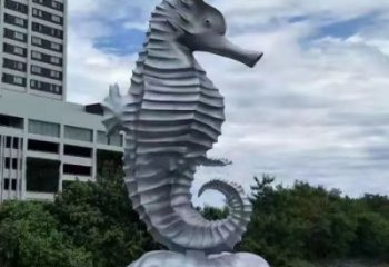 城市河馬雕塑，公園動漫雕塑，仿銅效果