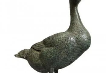 現(xiàn)代鴨子雕塑廠家，仿真動(dòng)物， 街頭動(dòng)物擺件