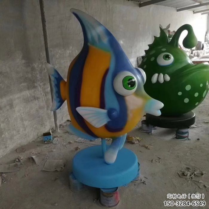 大型劍魚雕塑廠家，戶外街頭雕塑，海洋生物雕塑