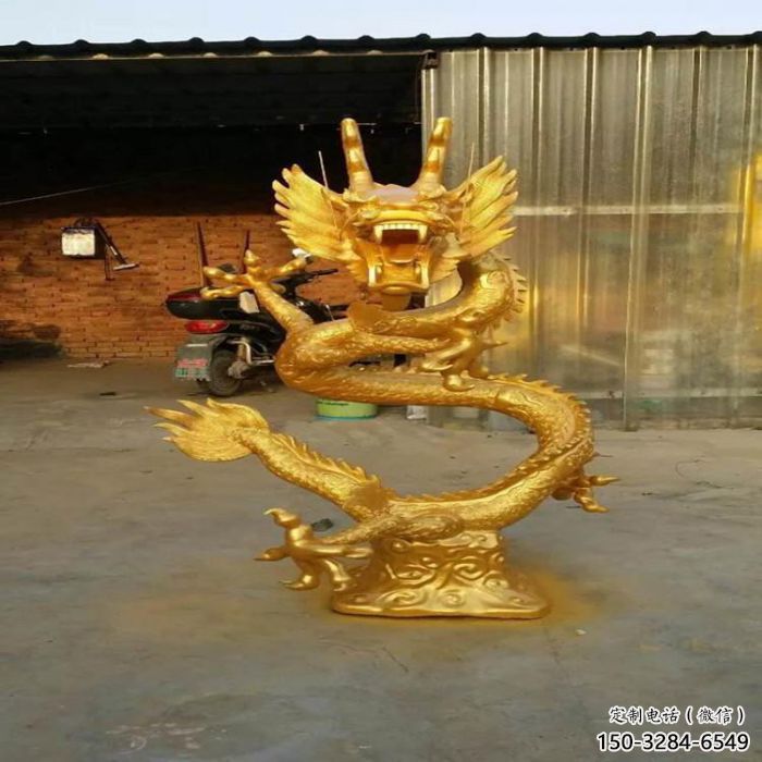 加工龍頭雕塑廠，園林動物雕塑，房地產售樓處擺件