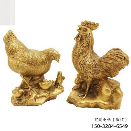 操場(chǎng)小雞雕塑，公園題材，彩繪工藝效果